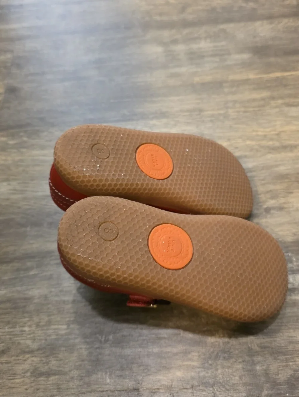 Livie & Luca Size 8 Toddler Red Mary Jane Shoes Fall School Christmas